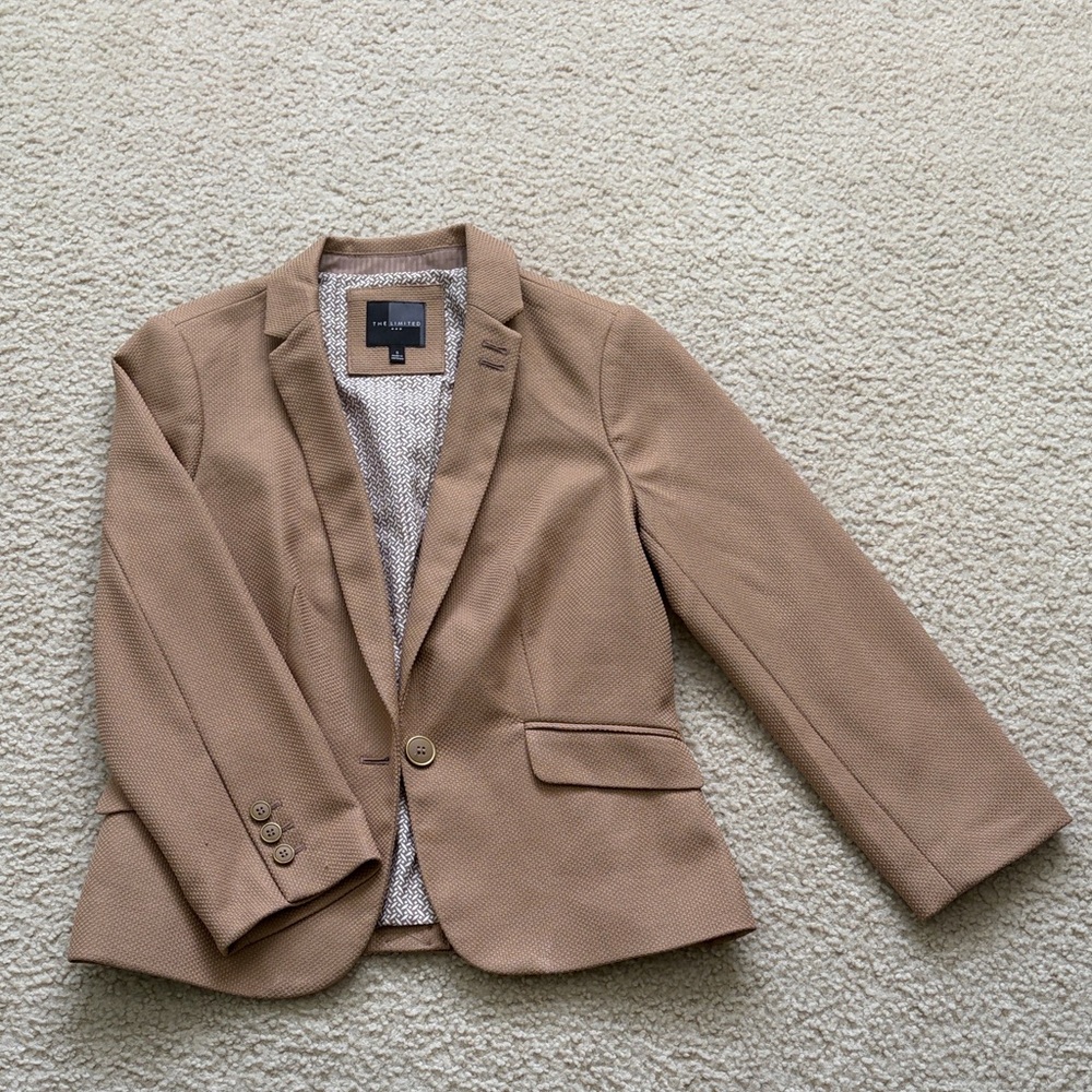 The Limited Tan Blazer